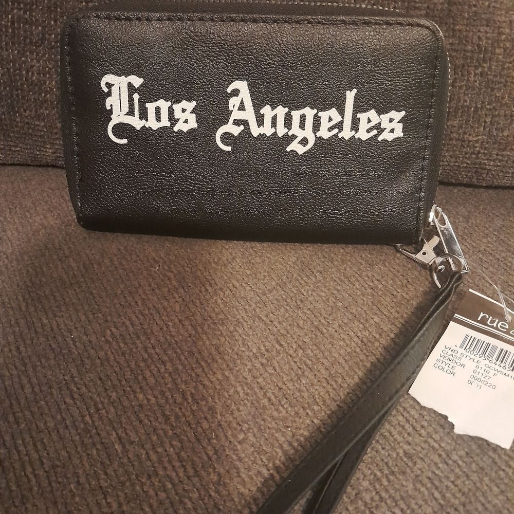 🤠NWT Rue 21 Los Angelos Print Wallet - Picture 4 of 4